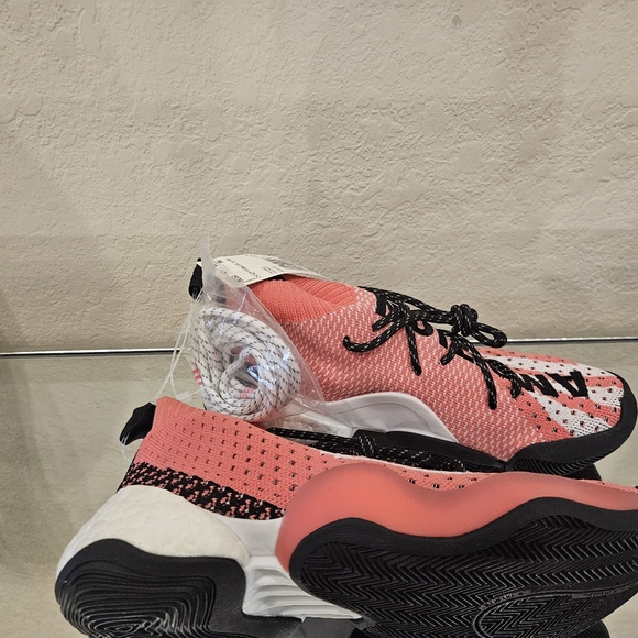 Price Drop 📉📉Adidas Crazy BYW x Pharrell Ambition Pink Men's Size 6.5. RARE - Picture 7 of 7